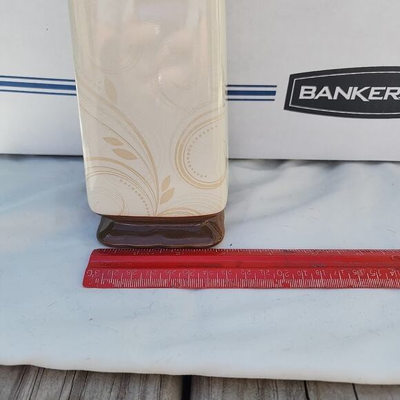 Tastefully Simple Decanter Pitcher Ceramic Stoneware Host Collection In Box 9" - Picture 4 of 9